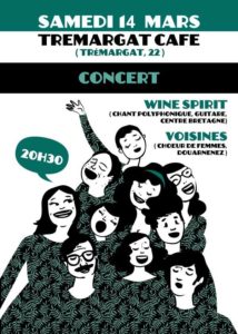 Affiche Wine Spirit / Les Voisines